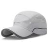 Summer New Outdoor Solid Quick Drying Mesh Men Baseball Caps Women Ponytail Baseball Cap Fashion Hats Simple Visor Casual Cap