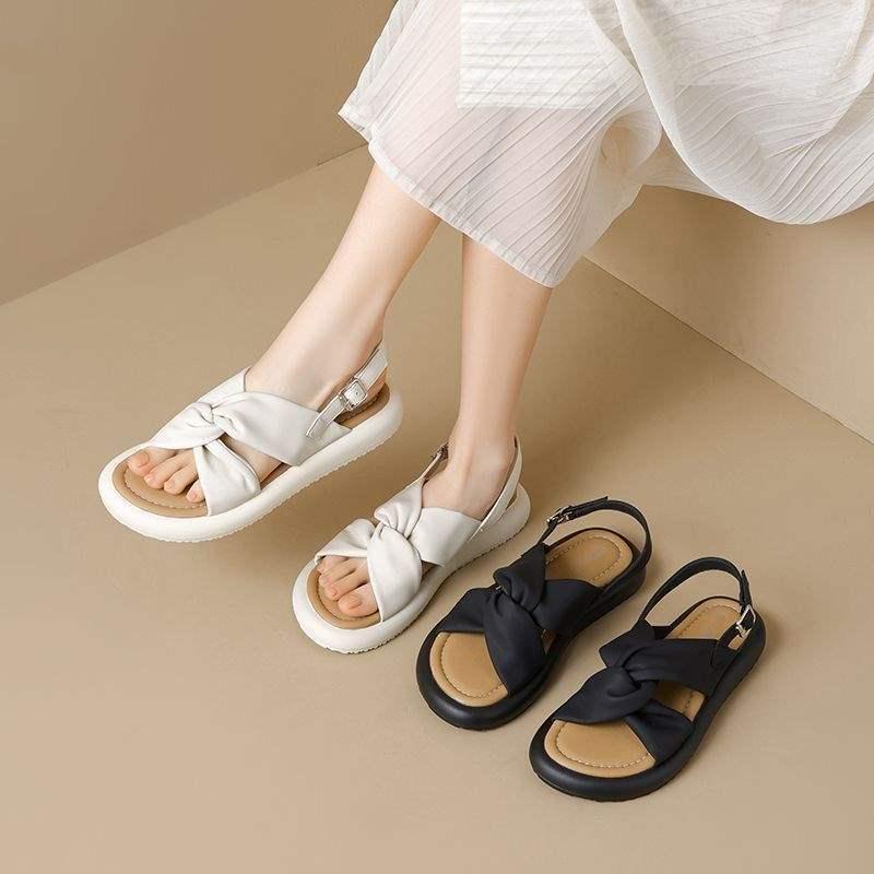 Women’s Non-Slip Soft Sole One-Strap Sandals - 2025 Summer Fairy Fashion