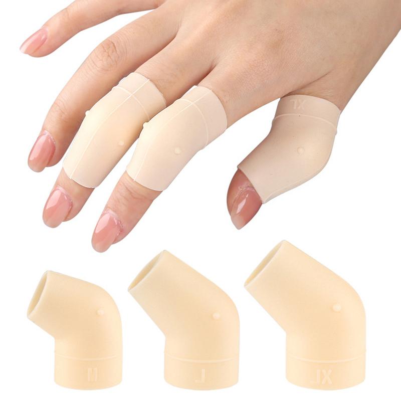 Silicone Finger Sleeve Protectors Finger Guard Provide Relief For Finger Cracking, Corns, Blisters And Calluses Protect