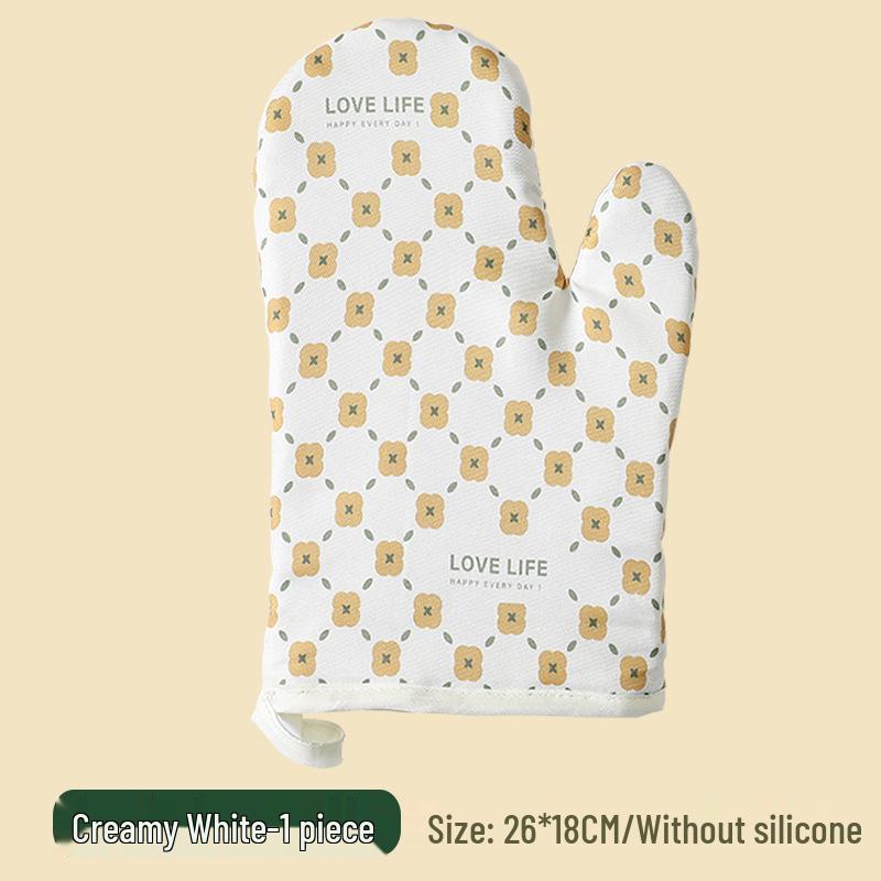 Mănuși de cuptor din silicon rezistent la căldură: Izolant, Anti-Opărire, pentru Bucătărie și Coacere