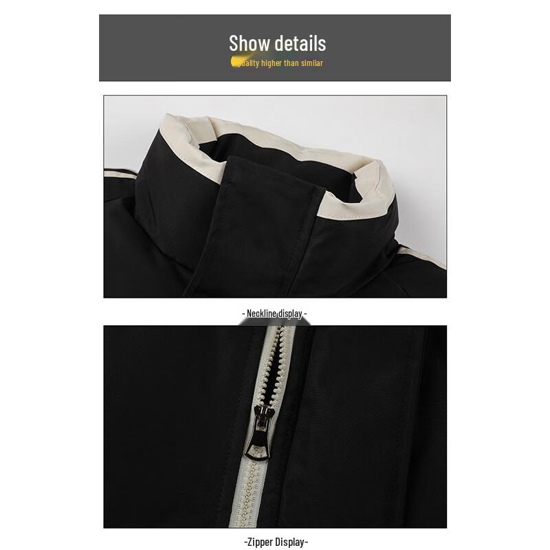 NASA MARVEL Men's Stand-Collar Padded Jacket