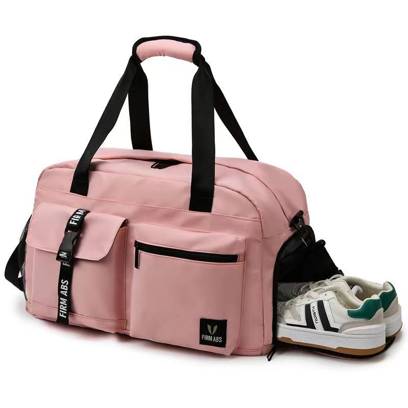 Large Capacity Fitness Bag Dry and Wet Separation Leisure Outdoor Sports Travel Bag Korean Version Small Fresh Bag Women