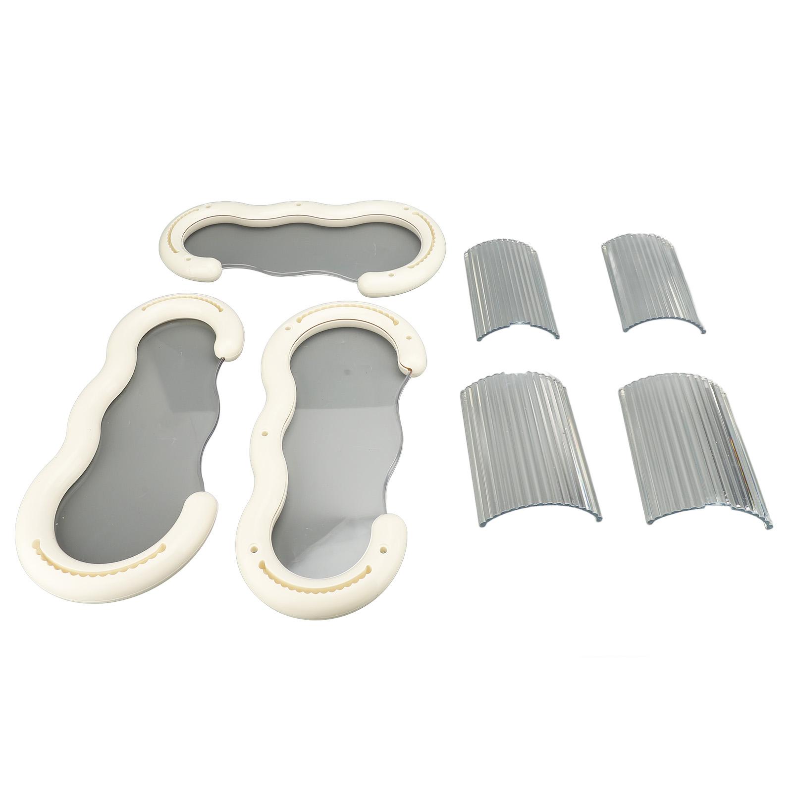 

Настольная подставка для чашек 3-ярусная прозрачная компактная органайзер для кружек для кухни специй продуктов белый