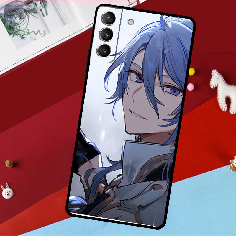 Genshin Impact Kamisato Ayato Funda For Samsung Galaxy S26 S25 S24 S21 S22 S23 Ultra S10 Plus S20 FE S25 FE Phone Case