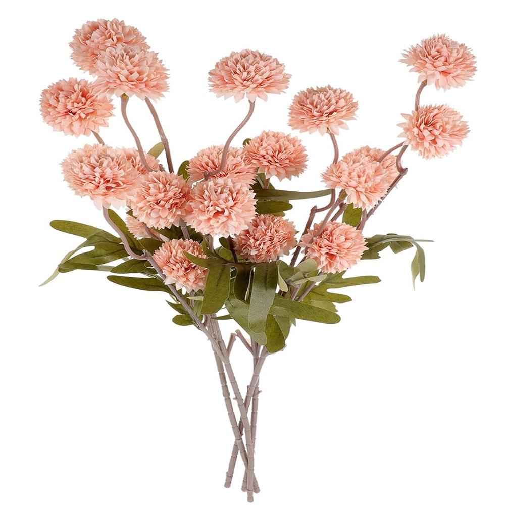 1/3PCS Artificial Flowers Silk Chrysanthemum Home RoomTable Wedding Wreath Bridal Bouquet Festival Decor DIY Gift Box Scrapbook