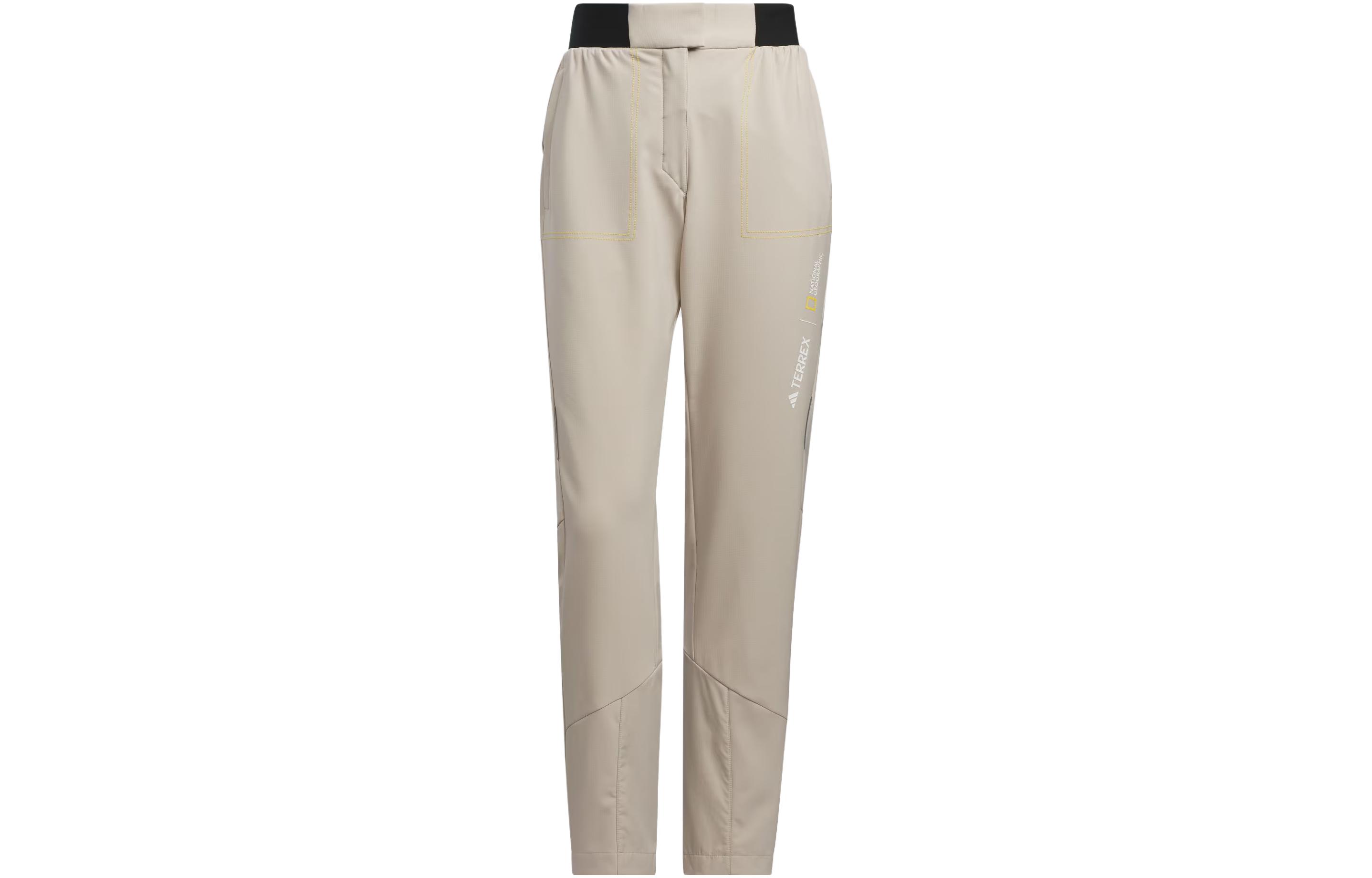 Adidas National Geographic Co Branded Section Sports Pants Women s Light Umber Moderate IL8990 L