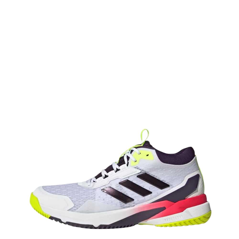 Adidas Crazyflight 6 Mid Indoor White Aurora Metallic Men Sneakers Cloud-White Semi-Lucid-Red HP7037