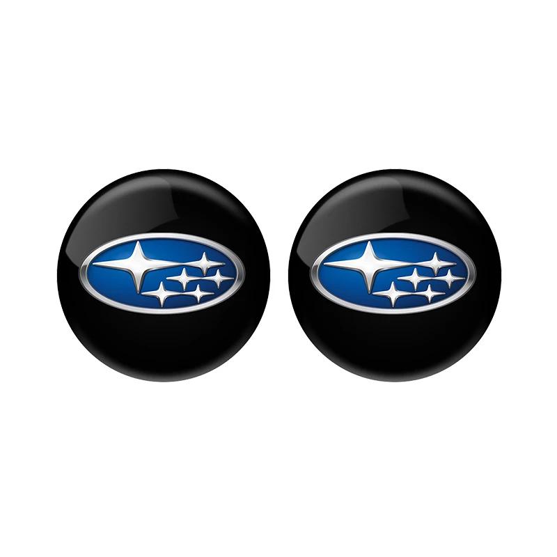 Car Door Lock Keyhole Anti-blocking Protection Stickers Interior Accessories For Subaru STI Impreza Forester XV BRZ WRX Legacy X7