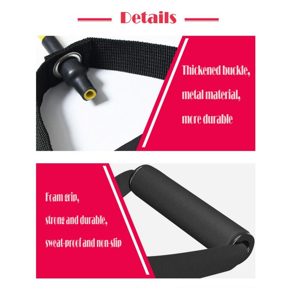 Elástico de Resistência - 20LB - Com Pegas - Exercício Fitness