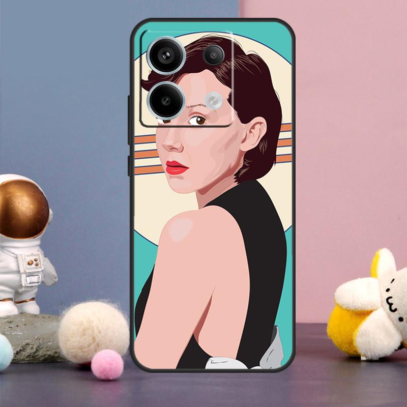 Millie Bobby Brown Case For Xiaomi Redmi Note 13 11 9 10 12 Pro Plus 12S 11S 10S 9S Redmi 12 10C 12C 13C Cover