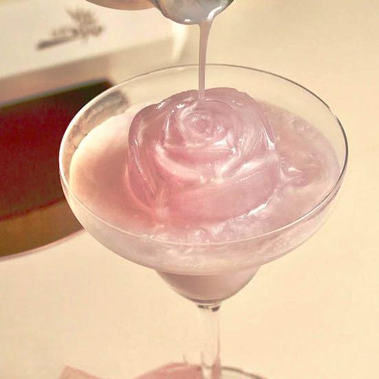 1/3Pcs 3D Rose Silicone Mold Easy Release DIY Ice Cube Chocolates Mousse Candles Soap Making Flower Shape Mold