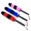 Car Wheel Rim Detailing Brush Long Soft Bristle Tire Wash Brush Motorcycles Car Truck Motor Engine Grille Cleaning Tool Kit