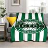 Cori-tiba Football Club Crest Printed Throws Blanket Soft Flannel Blankets for Couch Bed Gifts for Men Women Picnic blanket Christmas gifts