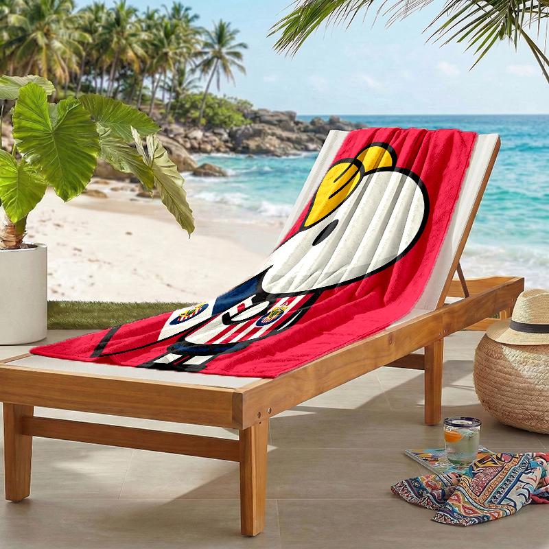 Usa Fc Fashion Beach Towel: Ideal for Summer Adventures Soft, Absorbent and Quick Drying Suitable for Swimming and Bathing