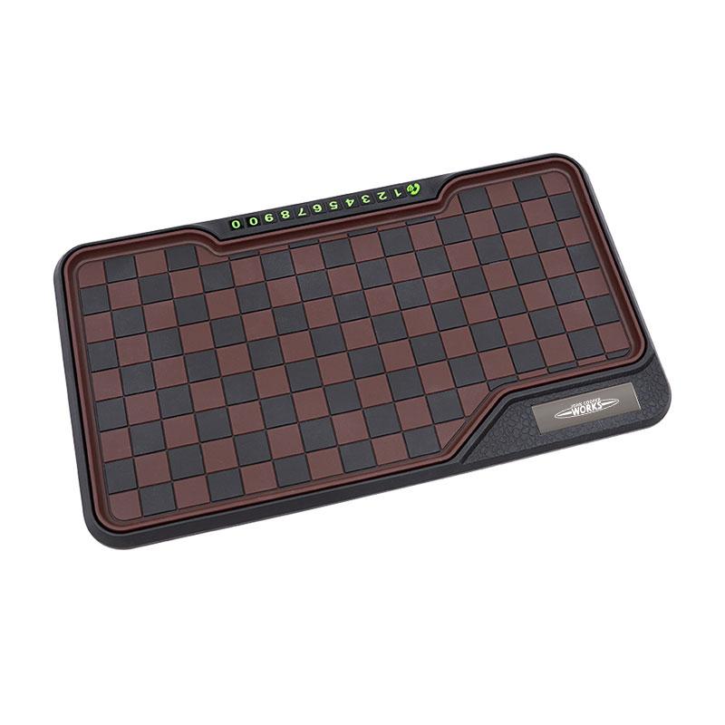 

Car Dashboard Phone Key Storage Pad Non-slip Store Items Mat For BMW Mini Works Cooper F54 F55 F56 F57 F60 R50 R52 R53 R55 R56