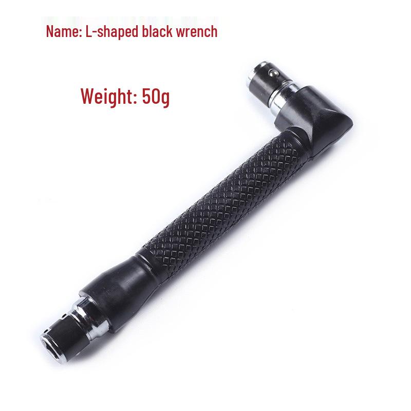 L-Shaped Right-Angle Dual-Use Screwdriver with Bit Handle