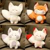 Big Fox Tail Plush Toy Cartoon Stuffed Animal Bedroom Decoration Kids Gifts