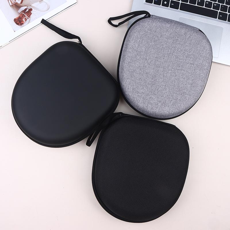 High-Capacity Headset Headphone Case Earphones Shockproof Storage Box Hard Shell Eva Headphone Zipper Protective Bag Universal