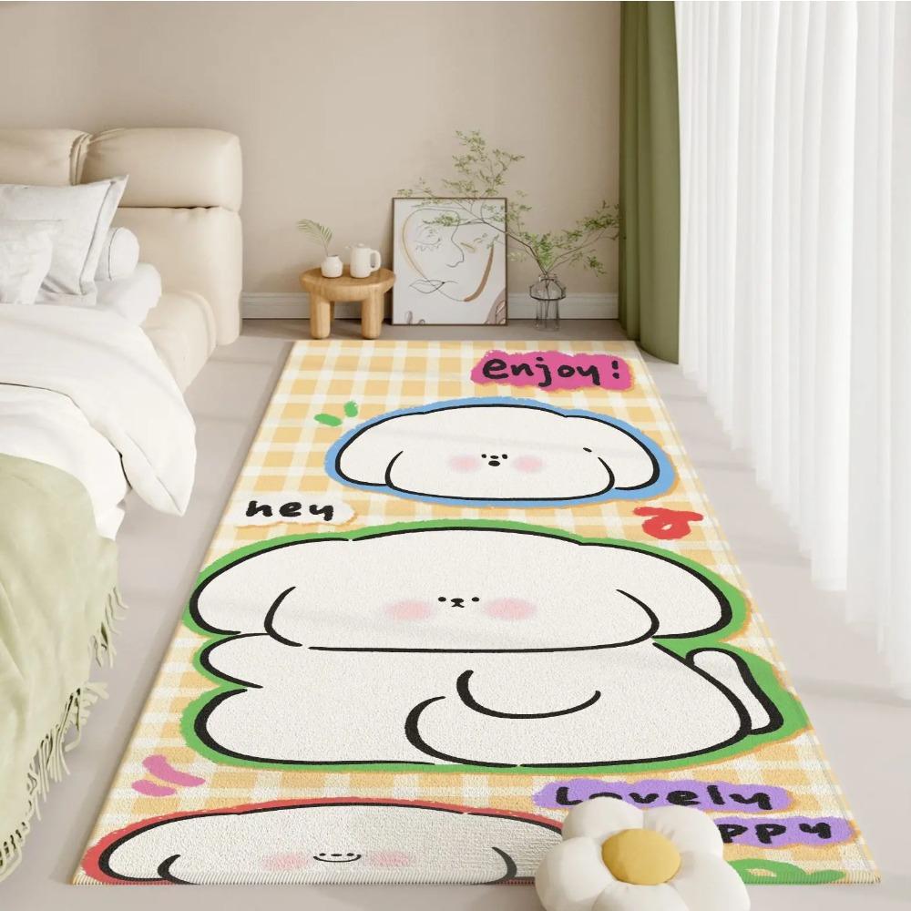 Aesthetic Hallway Mat - Heavy Duty Flannel Non-Shed Carpet for High Traffic Areas Decor - Home Decor