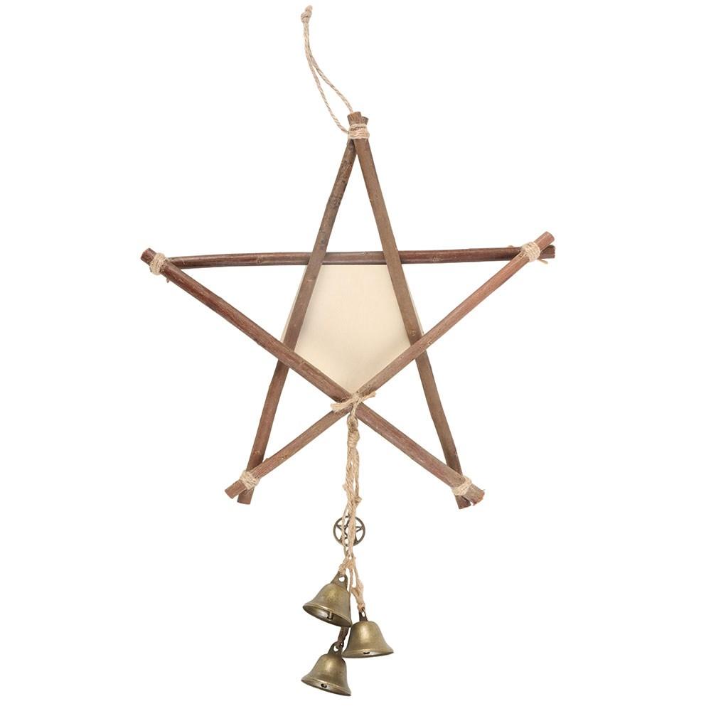 Something Different Green Witch Pentagram Hanging Decoration