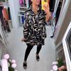 Autumn 2025 Women's Fashion Lapel Long Sleeve Casual Printed Shirt
