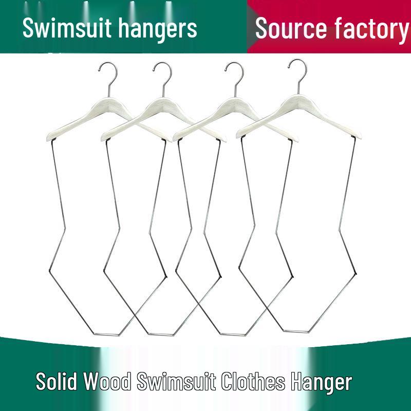 

Утолщенная Нескользящая Металлическая Вешалка-Дисплей для Бикини и Купальников для Женщин