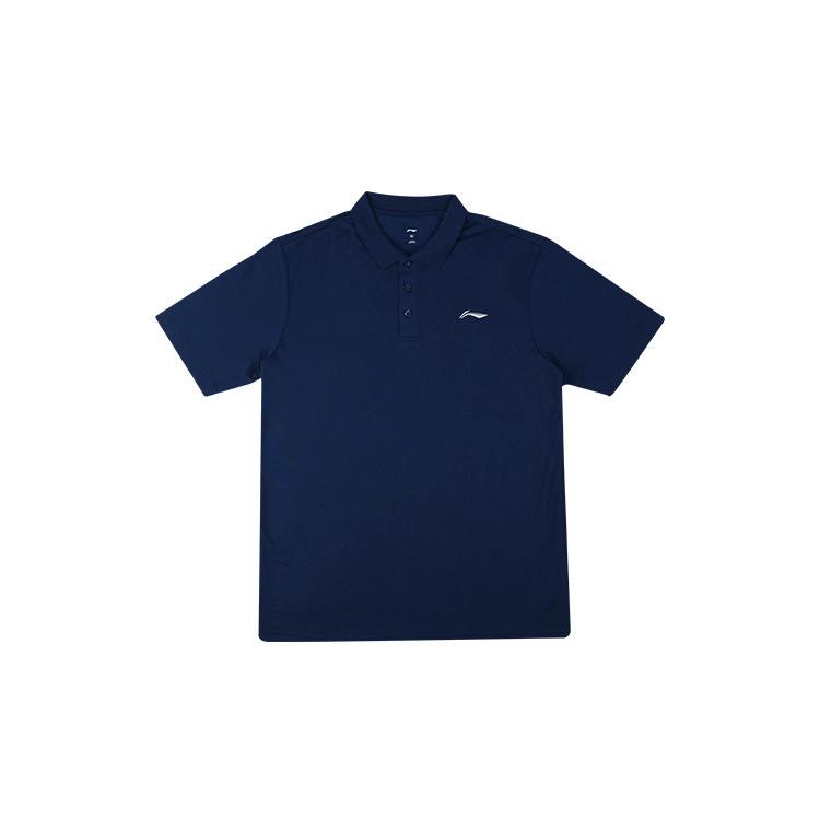 Li Ning Training Series Polo Shirt Unisex Navy Blue YPLT035-2 L
