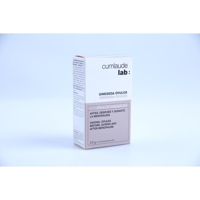 Ovules - CUMLAUDE LAB - Gineseda - 10 Ovules - Sans parabène - Tous types de peau