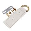 DIY Ersatz PU Leder Taschenverschluss Handgefertigte Taschenkette Verschluss Metall Schnappverschluss Tasche DIY