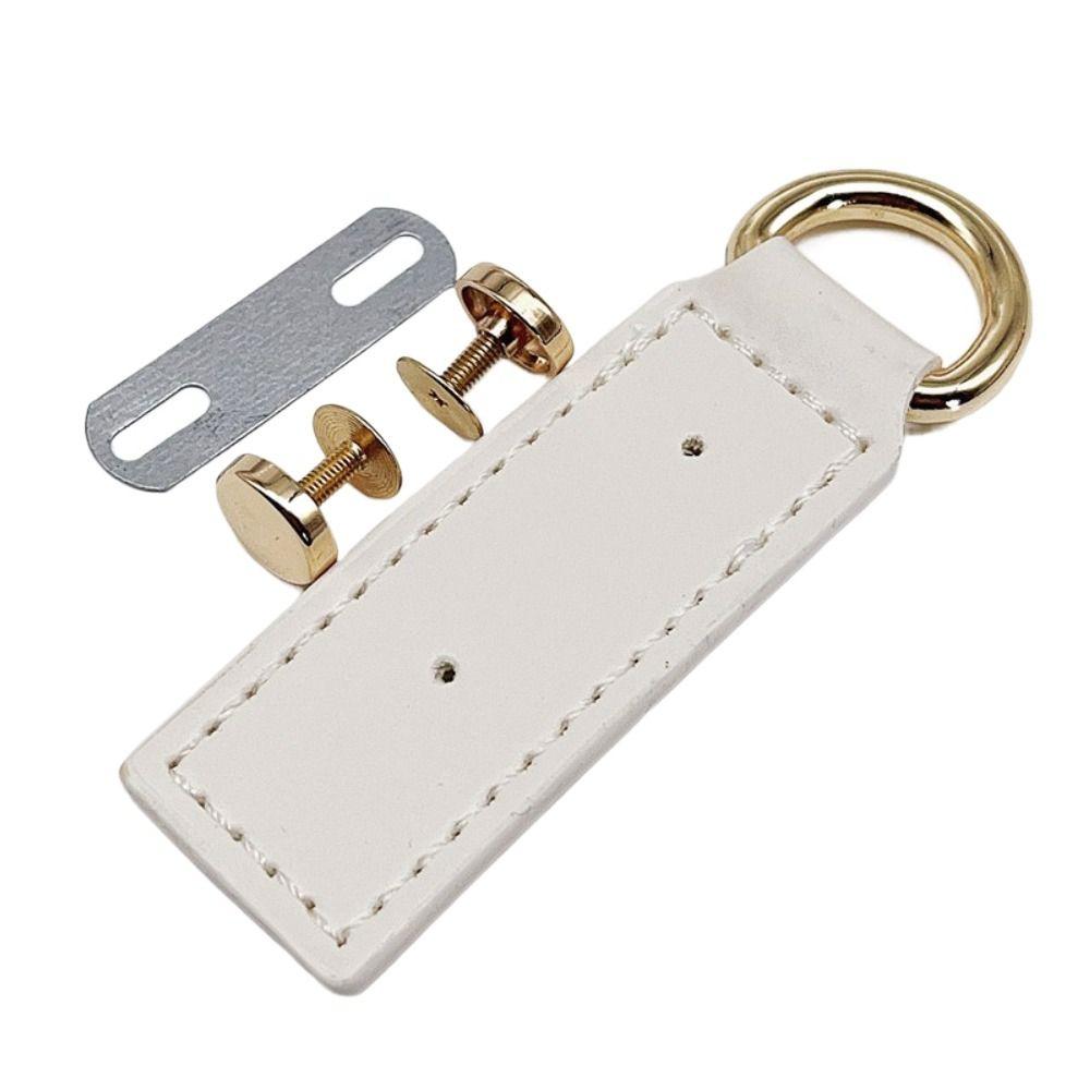 DIY Ersatz PU Leder Taschenverschluss Handgefertigte Taschenkette Verschluss Metall Schnappverschluss Tasche DIY