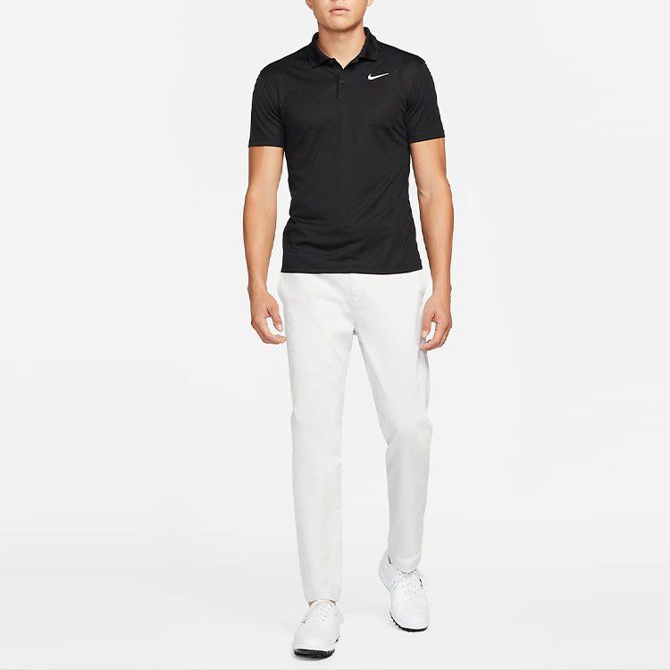 Nike Polo Shirts Men's Black Polo Collar Moderate Other DH0827-010