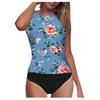 Women's  High Waist High Neck   Two Piece Swimsuit