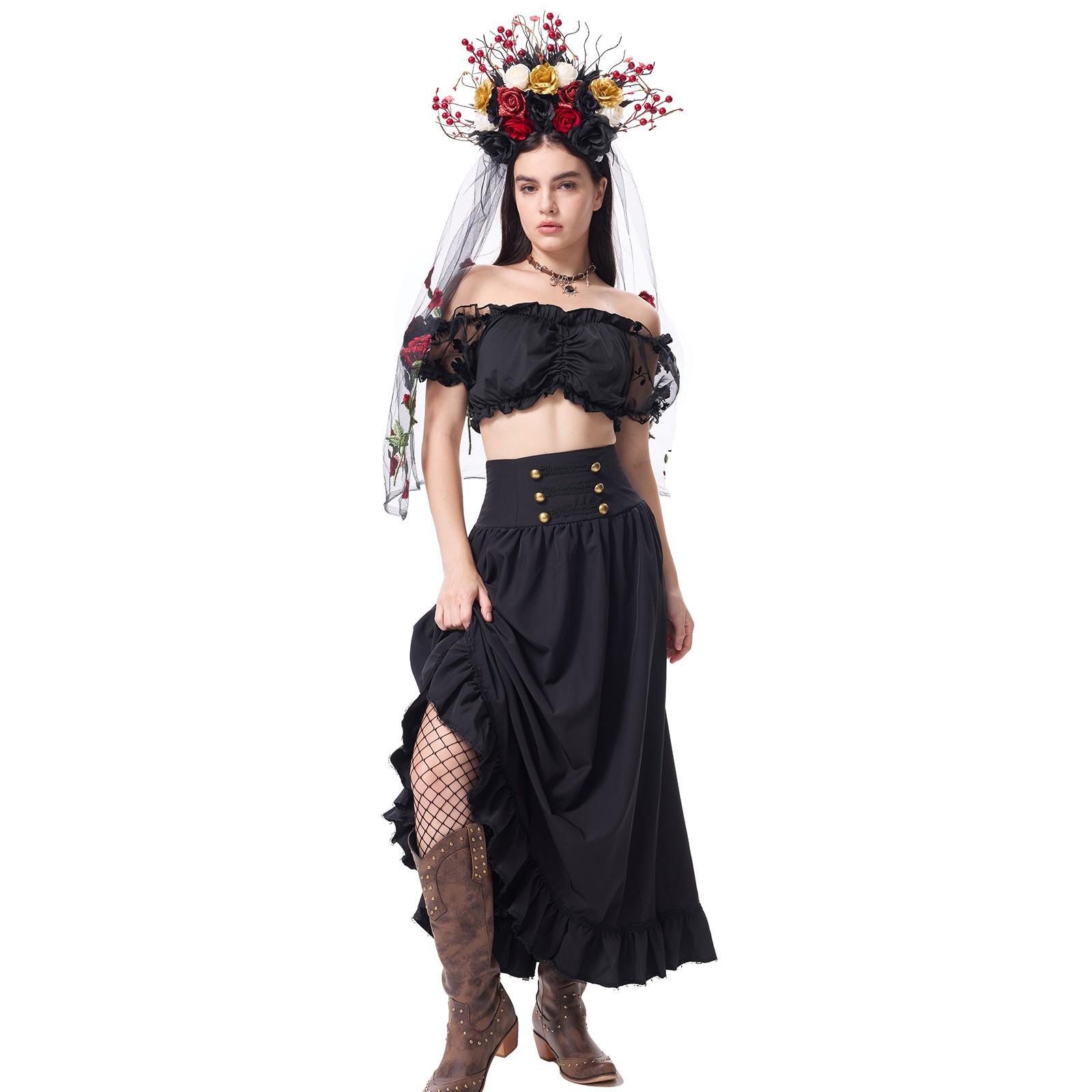 

Women s Themed Party Activity Costume Set Daily Special Outfit L