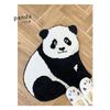 Stream Market Chair Pad with Miscellaneous Mat, Anti-Slip, Anti-Slip, Cute, Stylish, Panda, Goods, Interior, Goods, Cushion, Present, Gift, MT-157-E