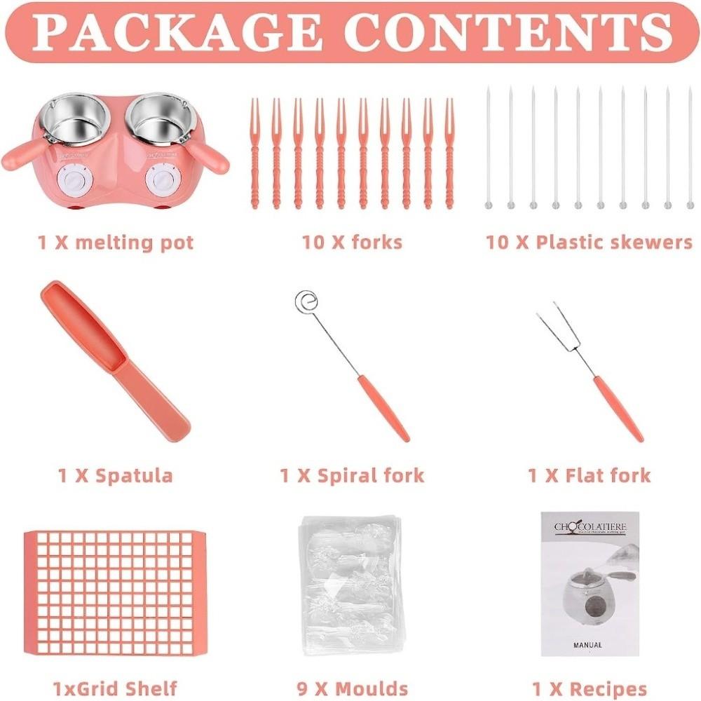 Mini Size Chocolate Melting Pot Electric Warmer Machine Multi-Purpose Cheese Pot Wax Heating