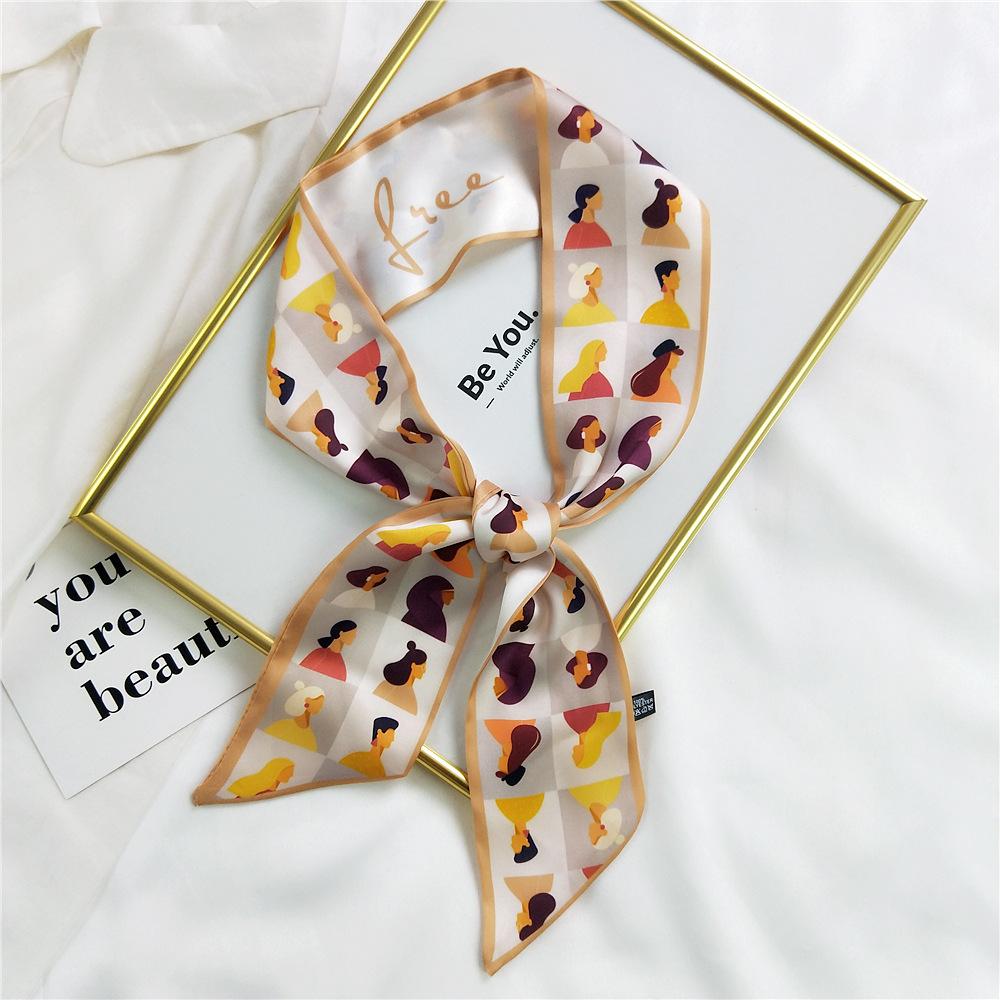 Neue Schals Seidenschals Damen Frühlings- und Herbstsaison Lange dekorative professionelle Schals Sommer Dünne Stile gepaart mit stilvollen Hemden