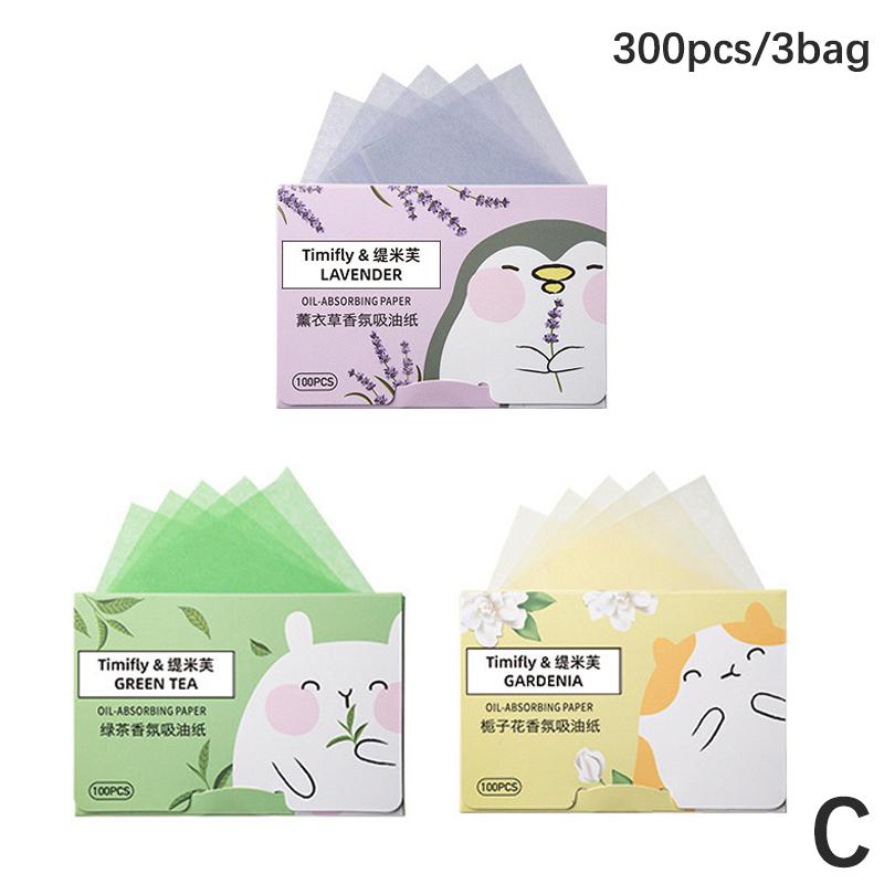 300 Pcs Portable Premium Face Oil Blotting Paper Facial Cleanser Sheets For Face Makeup Friendly Blotting Paper