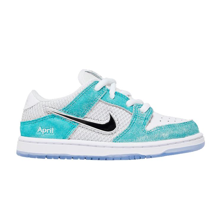April Skateboards x Nike Dunk Low SB TD Turbo Green 21