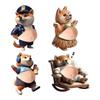 3D dog Belly Stickers Squeezable Decorative Animal Cartoon self-adhesive Sticker Mobile Phone Decoration Sticker Home Decor