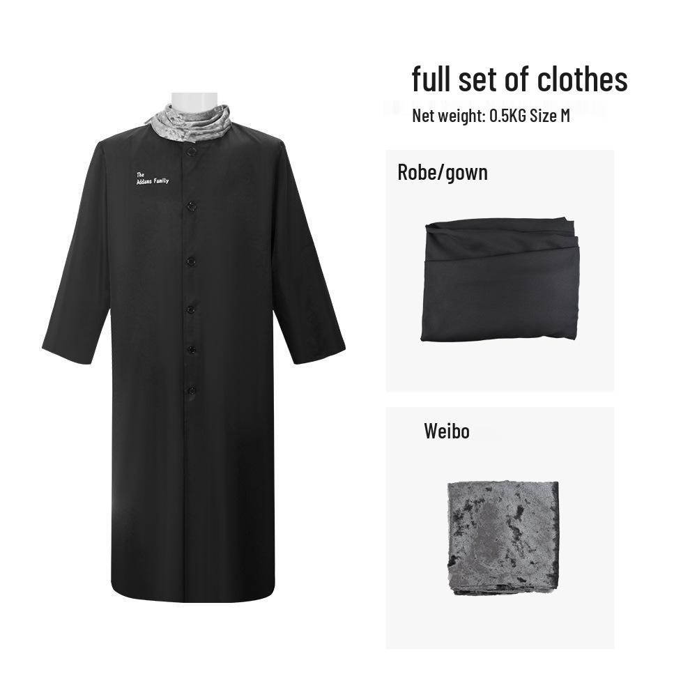 

Uncle Fester Adult Halloween Cosplay Costume 2XL
