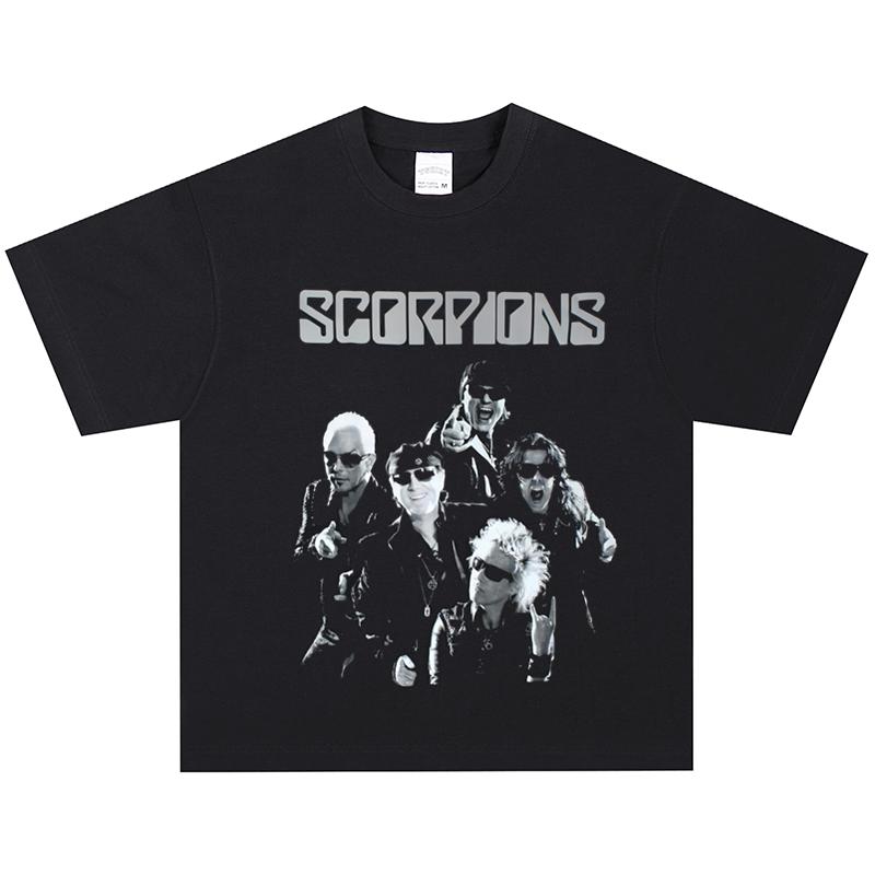 Scorpions T-Shirt, Soft Fabric Casual Daily Wear S
