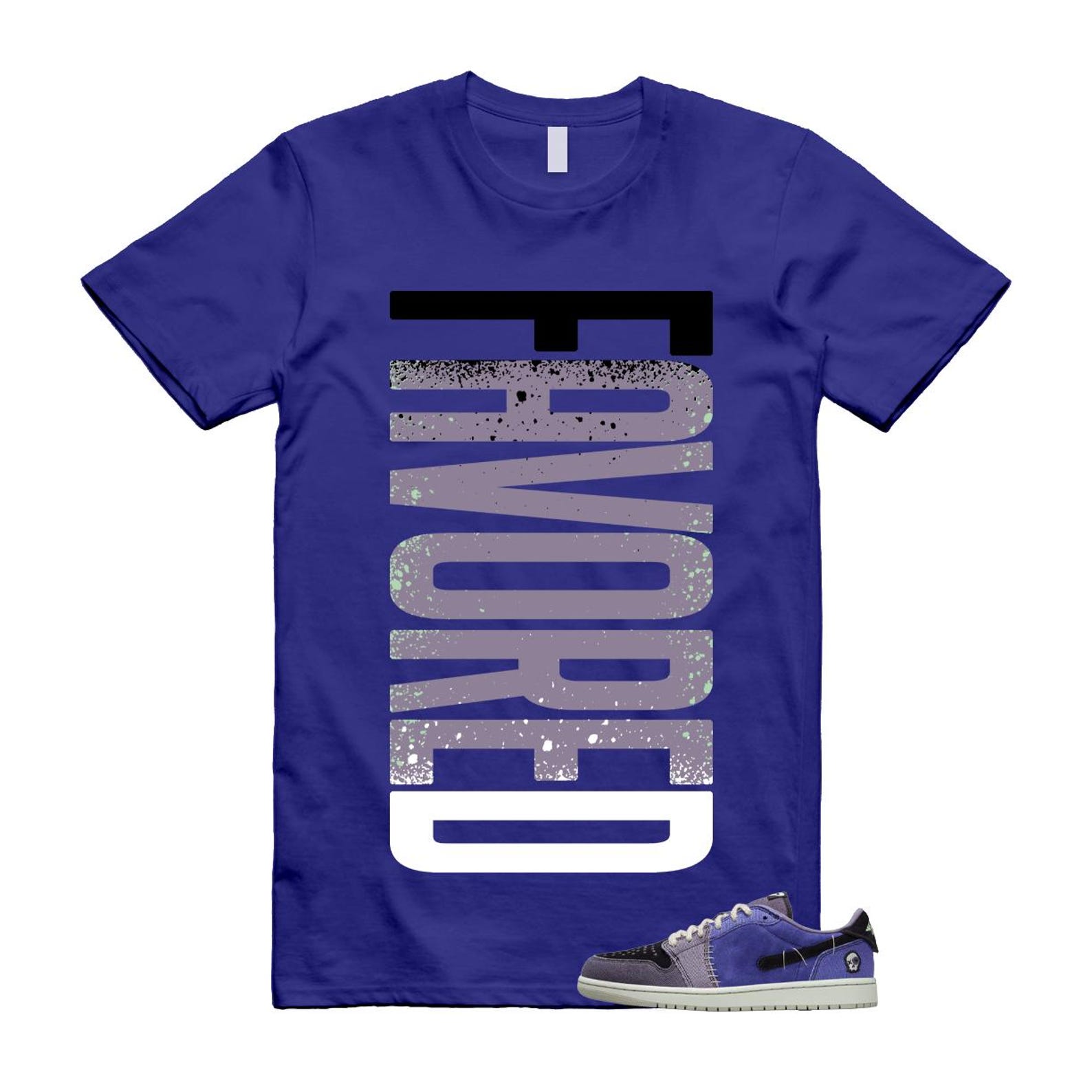 1 Zion Voodoo Alternate Regency Purple Vapor Green Black Dark Raisin Daybreak White T Shirt Match FAVORED 2XL