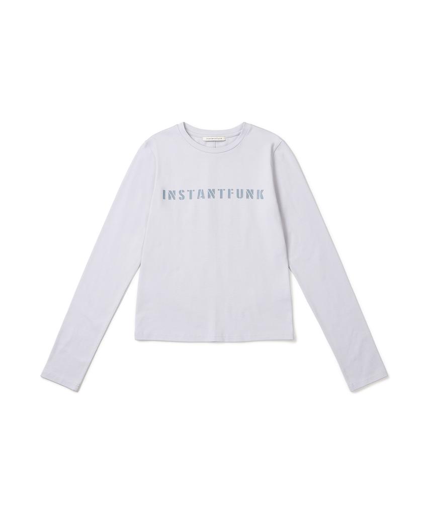 INSTANTFUNK Pearl Logo Basic T-Shirt