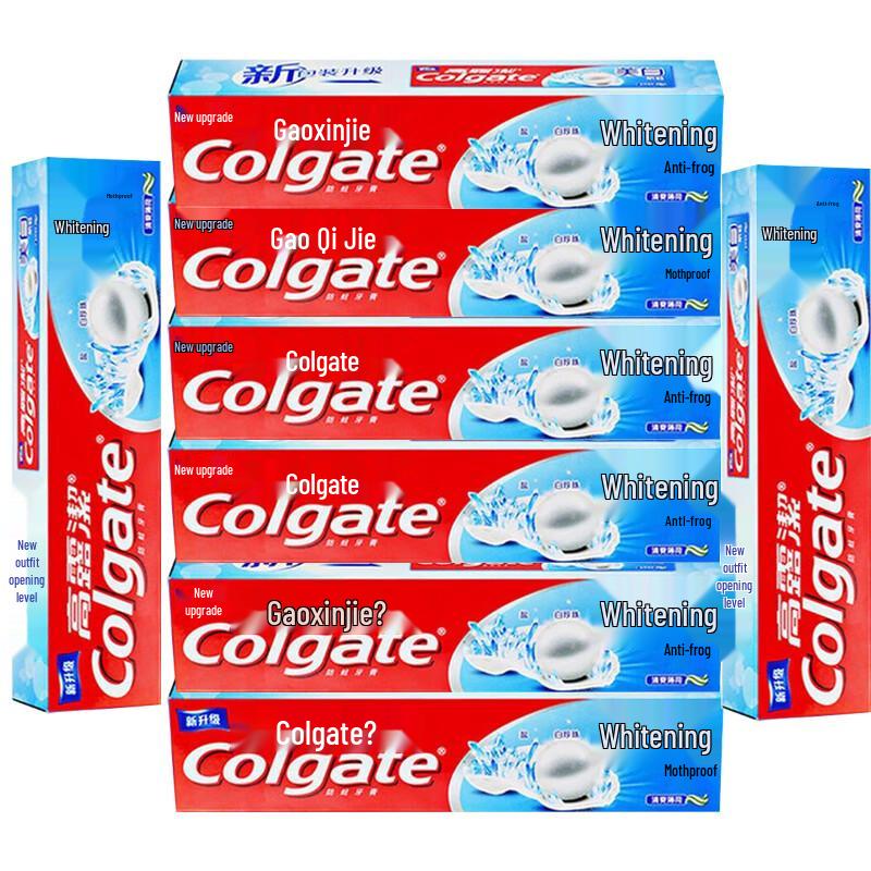 Colgate Anti-Cavity Whitening & Gum Care Toothpaste (8-Pack)