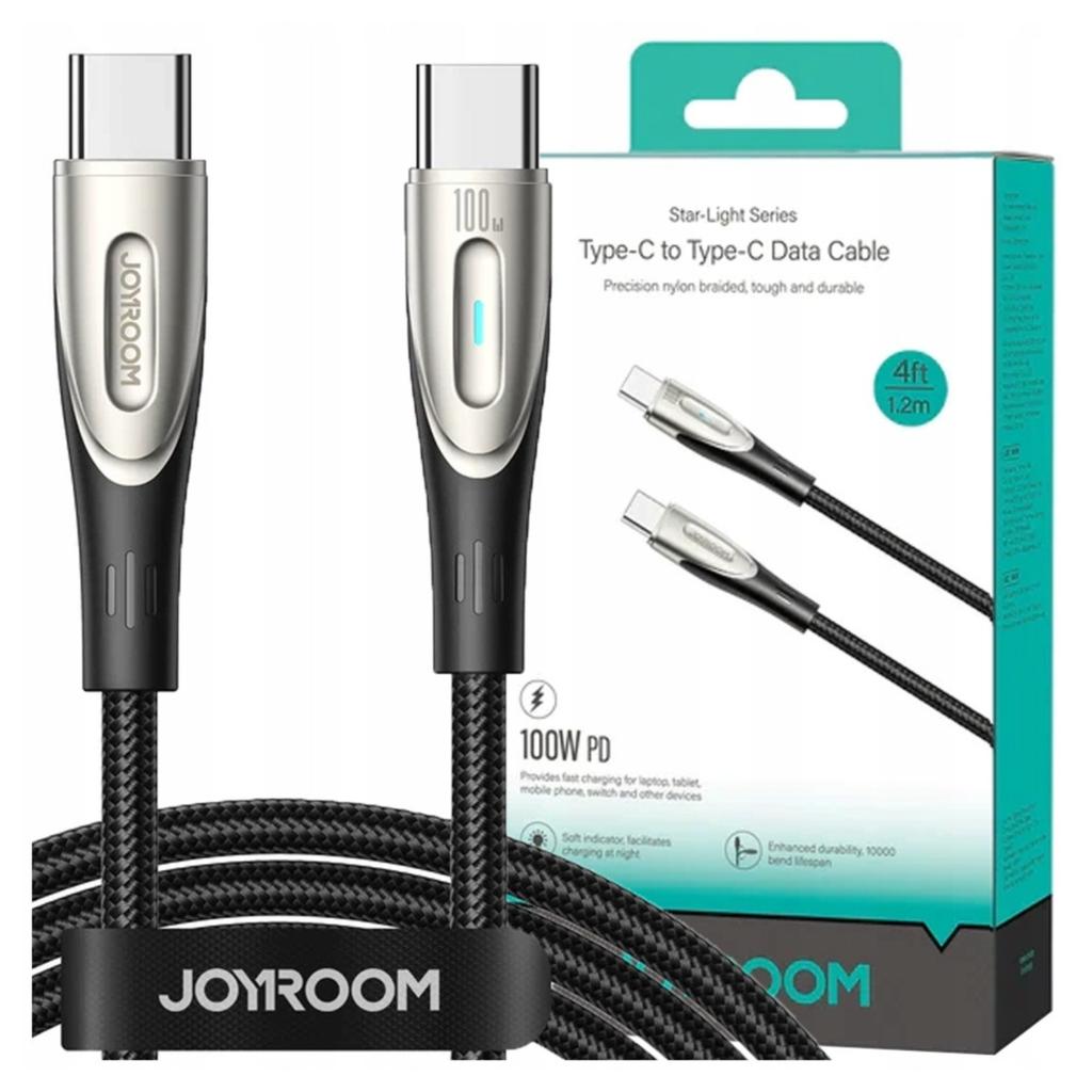 Kabel Joyroom Pioneer Series Sa31-Cc5 Usb-C / Usb-C 240W 1.2M - Czarny