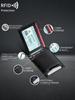 RFID Carbon Fiber Men's Wallet Multifunctional Ultra-thin Mini 7-card Slot/short Card Bag Large Capacity Portable Men's Wallet