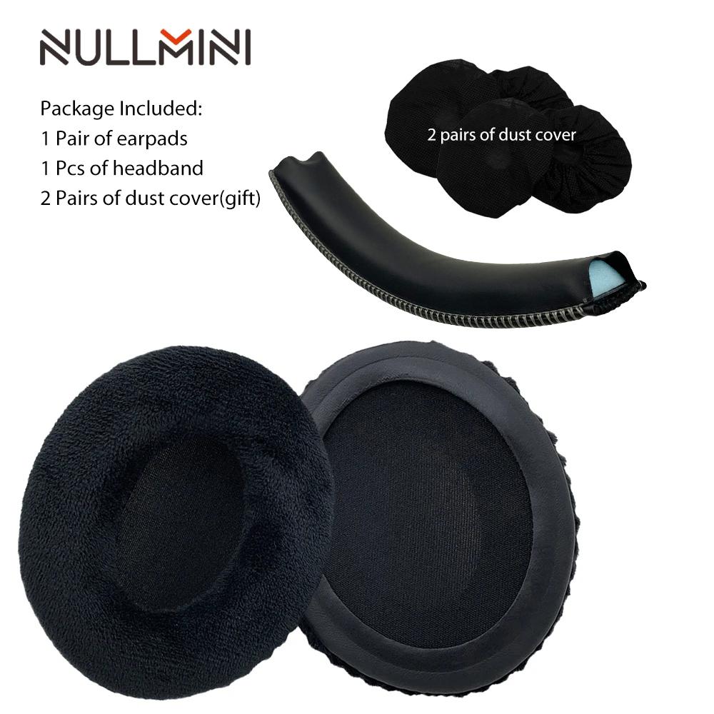 NullMini Replacement Earpads for HyperX Cloud Revolver Revolver S Headphones Headband Earmuff Sleeve Headset