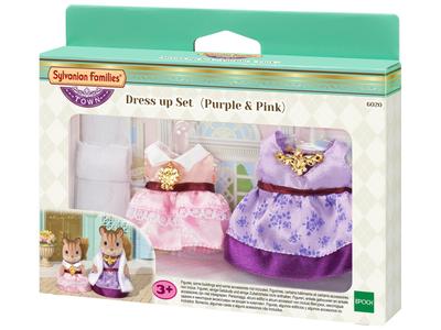 Sylvanian Families 6020 Zestaw do przebierania, Fioletowy/Różowy