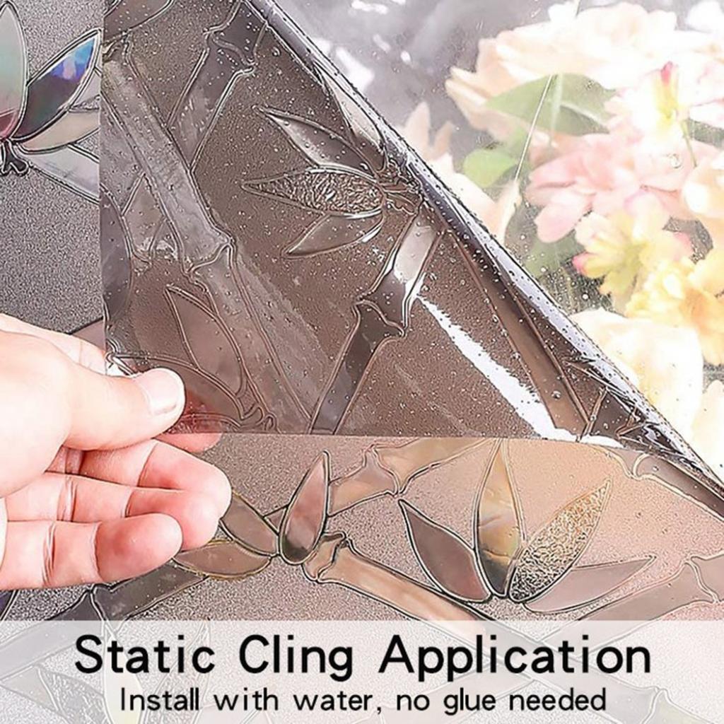 45*100CM Glasfolie Fensteraufkleber Aufkleber Sichtschutz