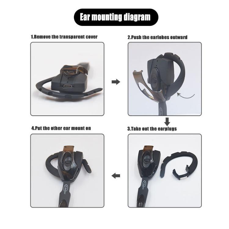 QUEED Verbesserte F-SL001A Scorpion Bluetooth-Kopfhörer Business-Modell Nicht-In-Ear-Treiber